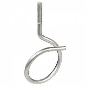 Bridle rings with machine screw thread